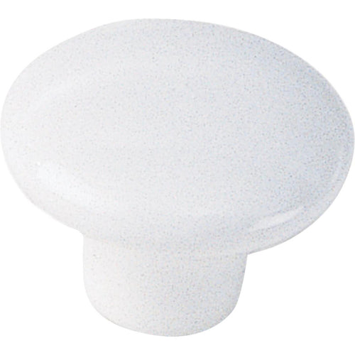 Laurey White 1-1/2 In. Cabinet Knob