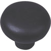 Laurey Black Matte 1-3/8 In. Cabinet Knob