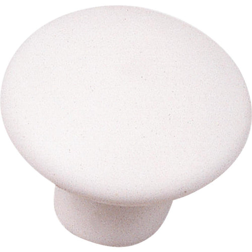 Laurey White Matte 1-3/8 In. Cabinet Knob