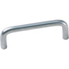 Laurey Satin Chrome Contemporary 3 In. Cabinet Pull