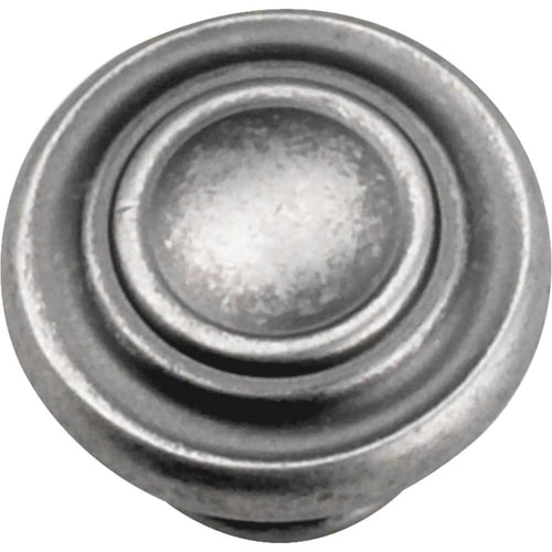 Laurey Windsor Antique Pewter 1-3/8 In. Cabinet Knob