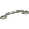 Laurey Satin Pewter Nantucket Spoonfoot 3 In. Cabinet Pull