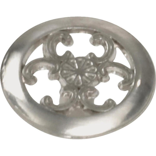 Laurey Satin Chrome Center Design 1-1/2 In. Cabinet Knob