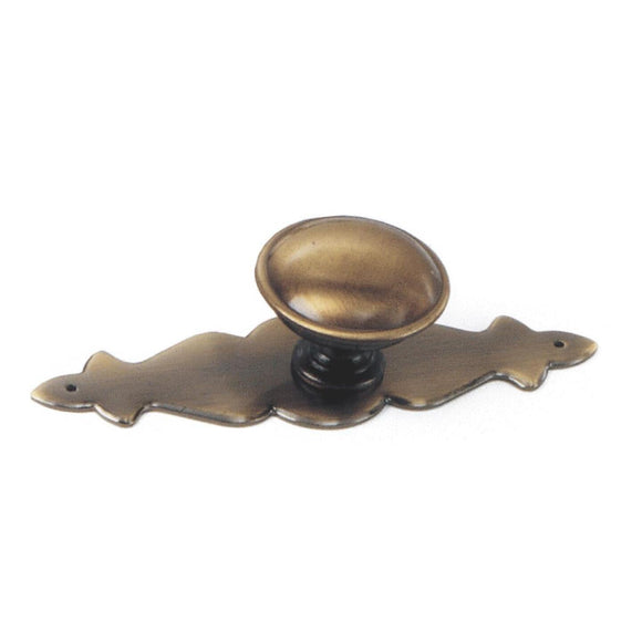 Laurey Antique Brass 1 In. x 4 In. Backplate