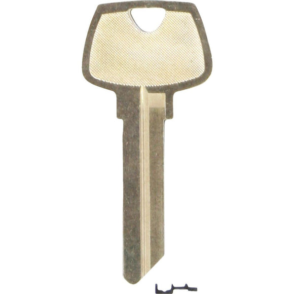 ILCO Sargent Nickel Plated Silver House Key, 01007LA (10-Pack)