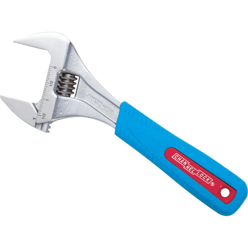 Channellock Code Blue 8 In. Wide Jaw Adjustable Wrench