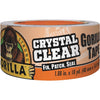 Gorilla 1.88 In. x 18 Yd. Crystal Clear Duct Tape, Clear