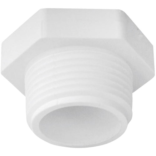 Charlotte Pipe Threaded Schedule 40 DWV 1 in. MIP PVC Plug