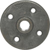 Anvil 3/8 In. x 2-1/2 In. Black Iron Floor Flange