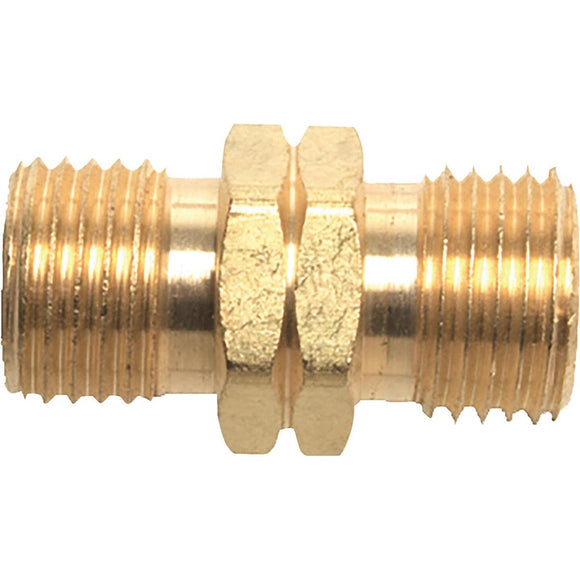 MR. HEATER 9/16 In. LHMT x 9/16 In. LHMT Brass Male Pipe Fitting