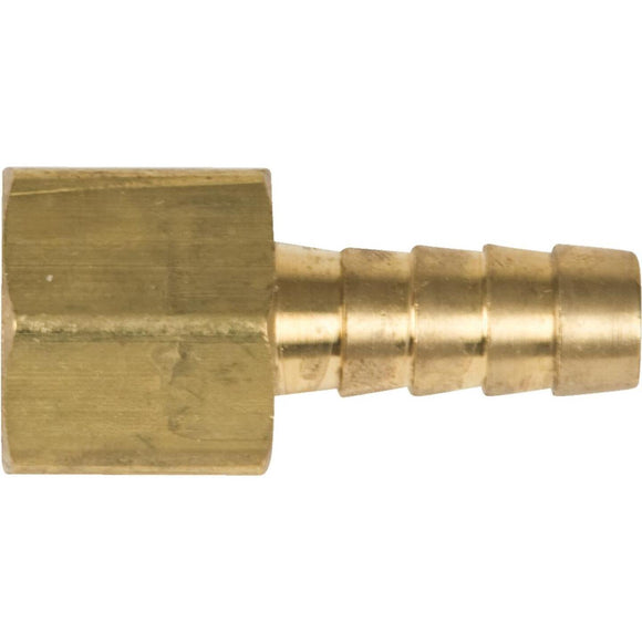Forney 1/4 In. Barb 3/8 In. FNPT Brass Hose End