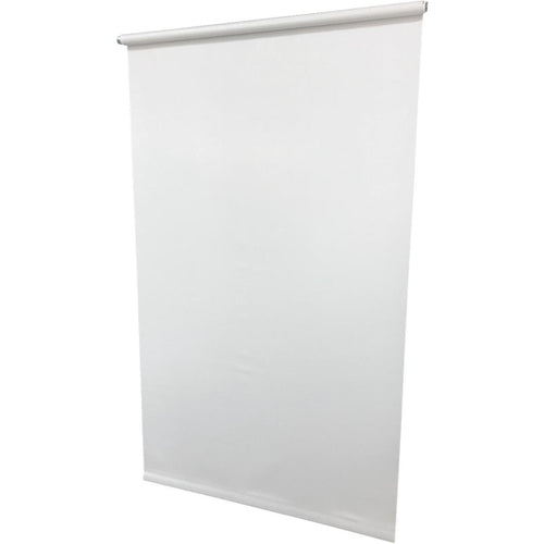 Friedland Shades Jupiter 55-1/4 In. x 72 In. White Economy Room Darkening Vinyl Roller Shade