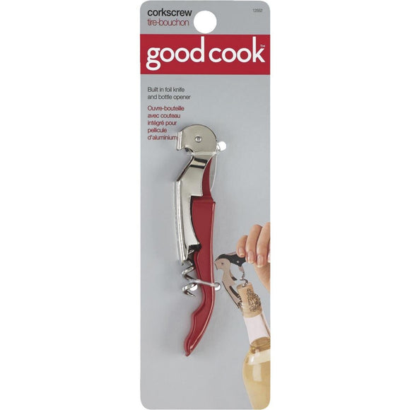 Goodcook Waiter's Corkscrew Bottle Opener