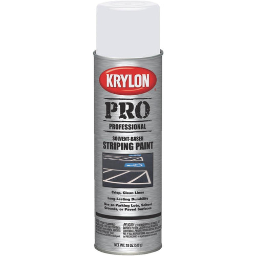 Krylon Highway White 18 Oz. Professional Striping Paint