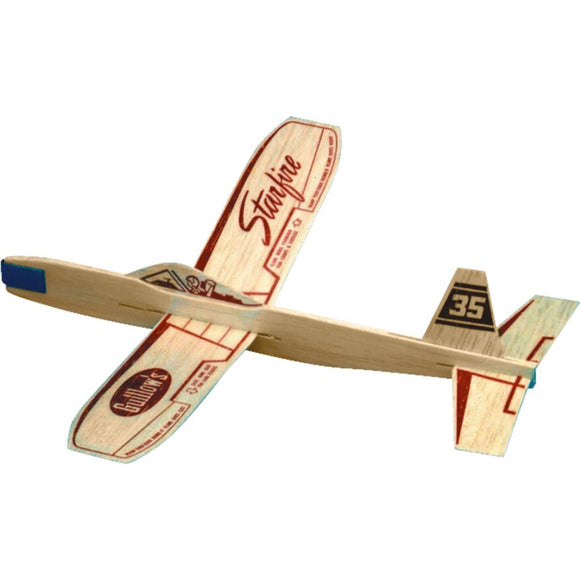 Paul K Guillow Starfire 12 In. Balsa Wood Glider Plane