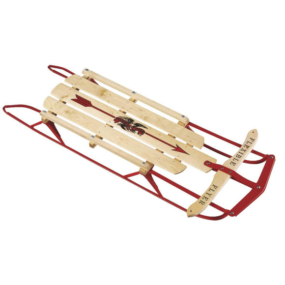 Flexible Flyer Wood & Steel 48 in. Snow Sled