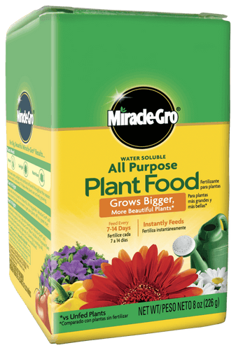 Miracle-Gro® Water Soluble All Purpose Plant Food (8 oz)