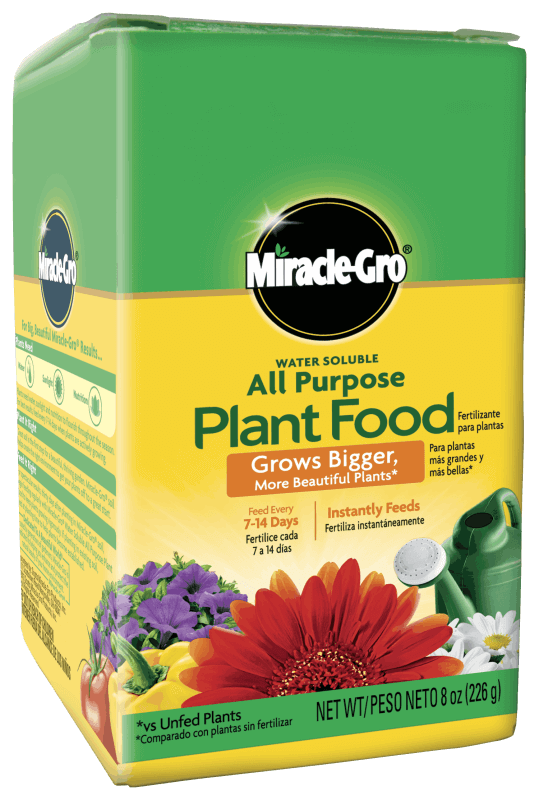 Miracle-Gro® Water Soluble All Purpose Plant Food (8 oz)