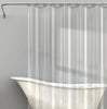 Zenna Home PEVA Light Weight Shower Curtain Liner (70W x 72H, White - 272350)