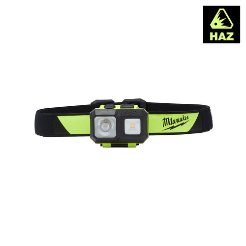 MILWAUKEE® Intrinsically Safe C I, II, III / D 1  Spot/Flood Headlamp