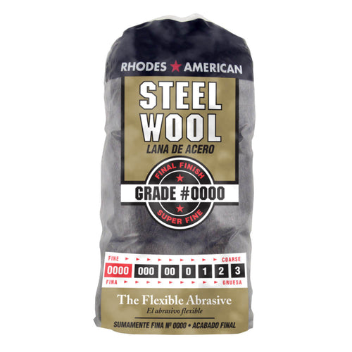 Homax® Steel Wool, Super Fine, Grade #0000 (#0000)