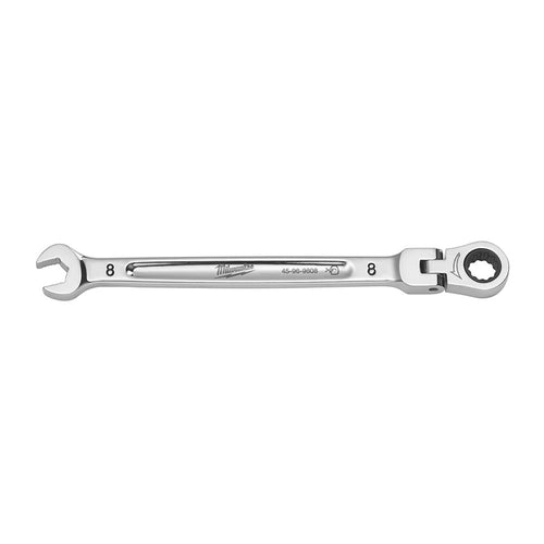 8mm Flex Head Ratcheting Combination Wrench