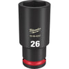 SHOCKWAVE™ Impact Duty™ 1/2 Drive 26MM Deep 6 Point Socket