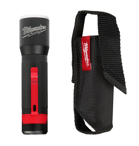 325-Lumen LED Focusing Flashlight w/Holster